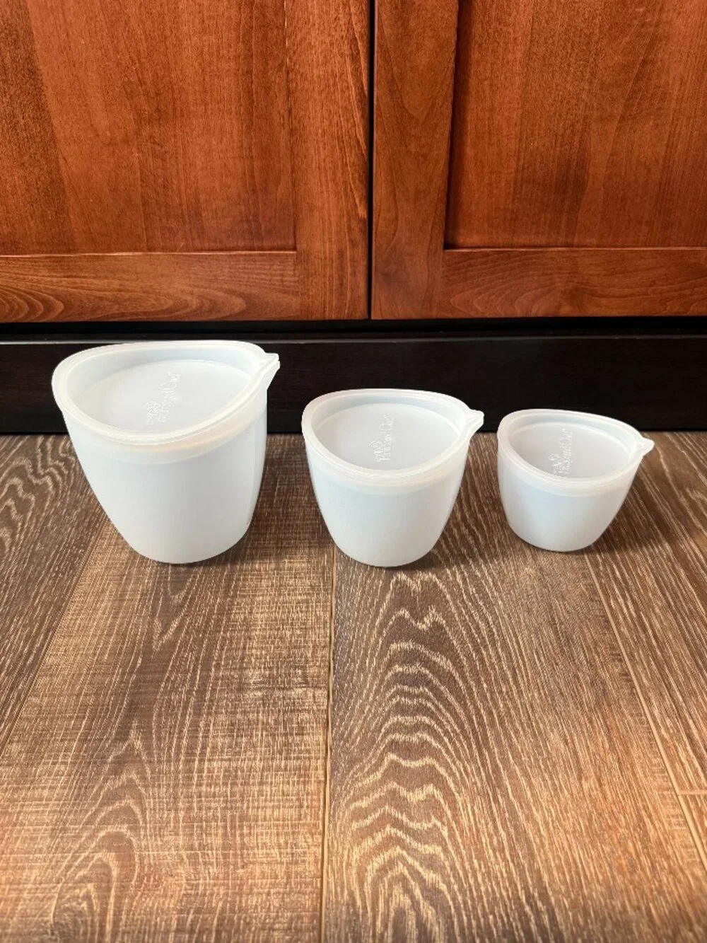 Pampered Chef Silicone Bowl Prep Set – Set of 3